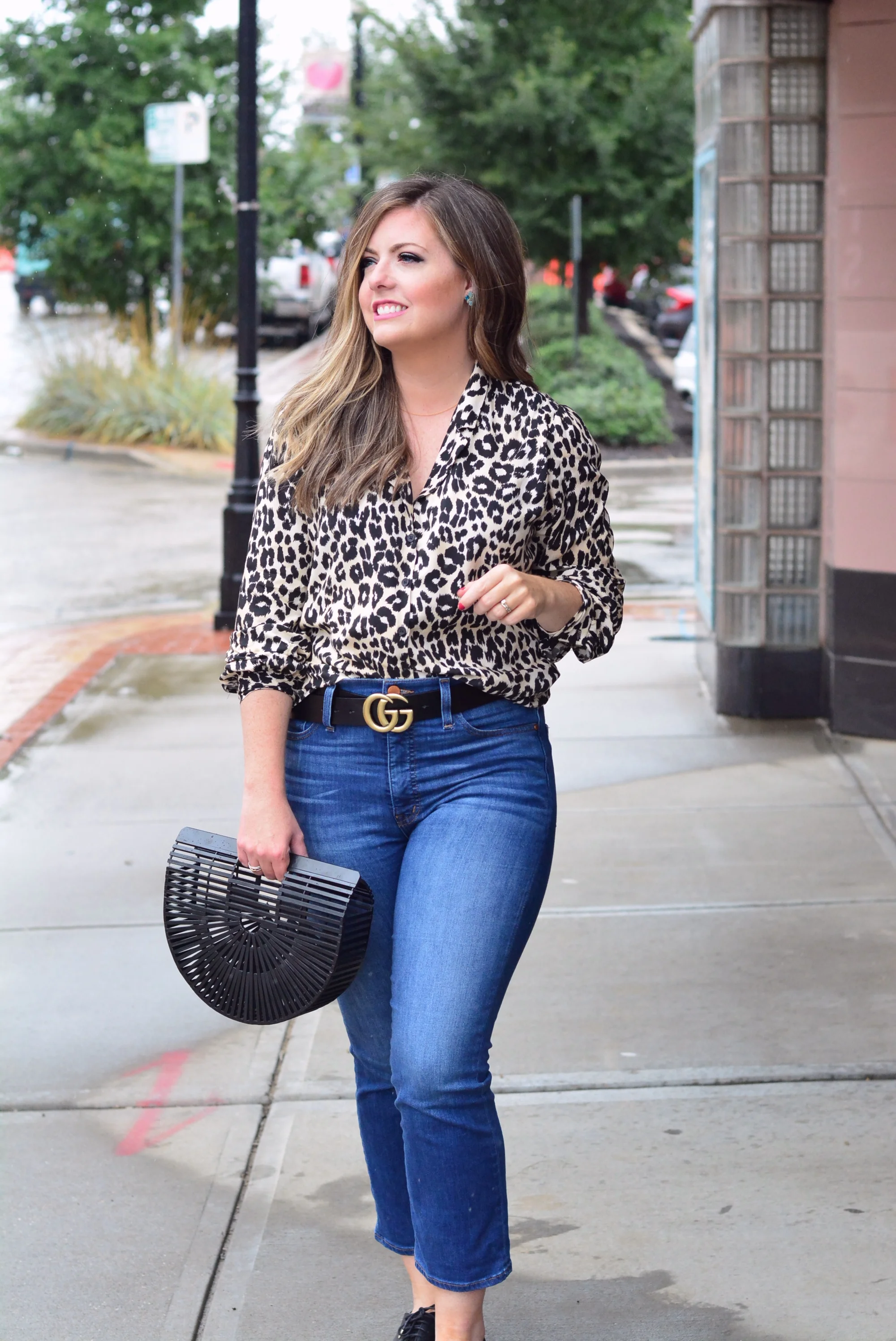 Outfit leopard print 2025